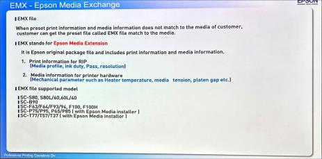 EMX - Epson Medie Exchange