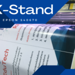 Print ป้าย X-Stand แบบสดๆ ด้วย Epson SureColor S-40670 by uprintershop