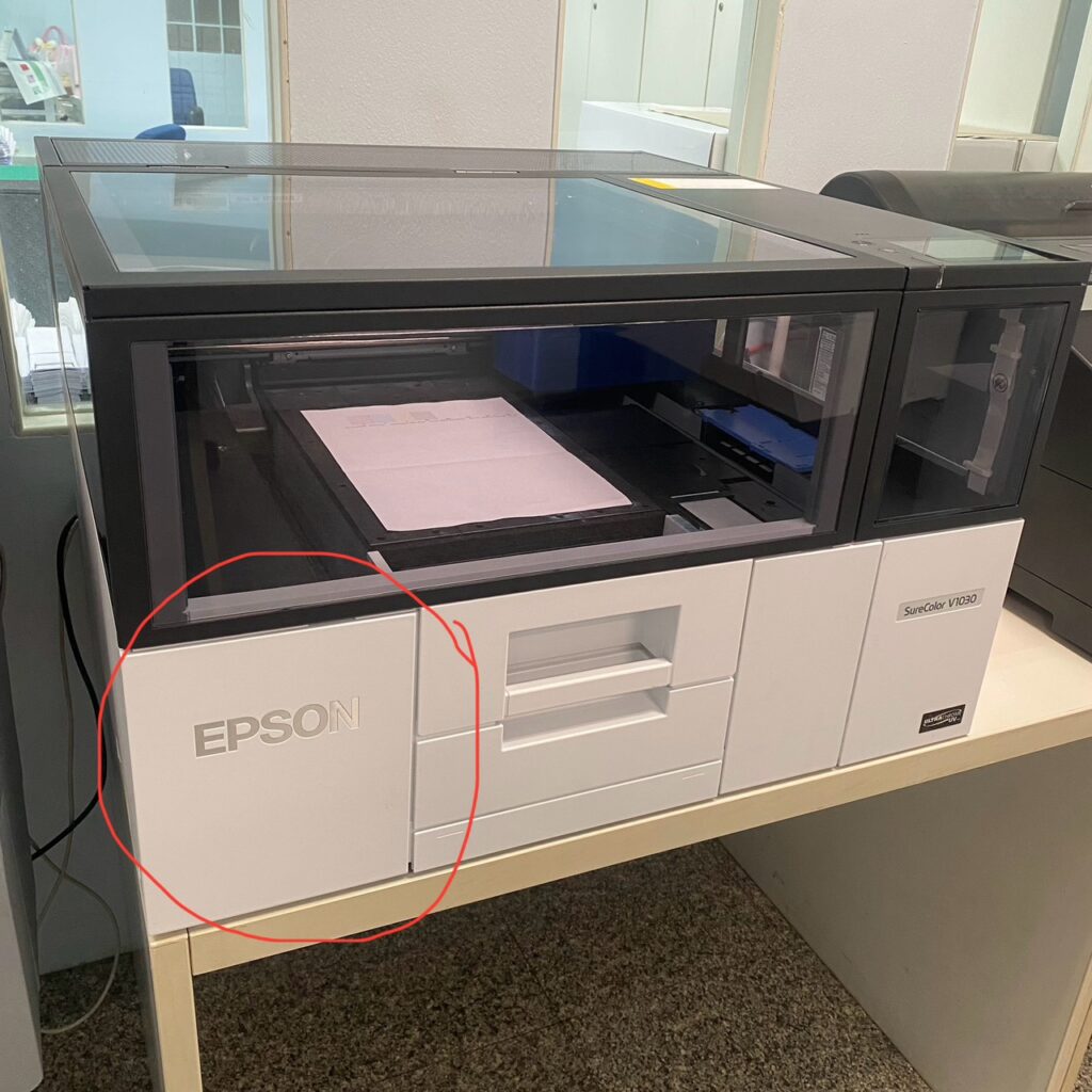 หมึกยูวี Epson V1030 เครื่องพิมพ์ยูวี เครื่องพิมพ์ uv Epson uvprinter