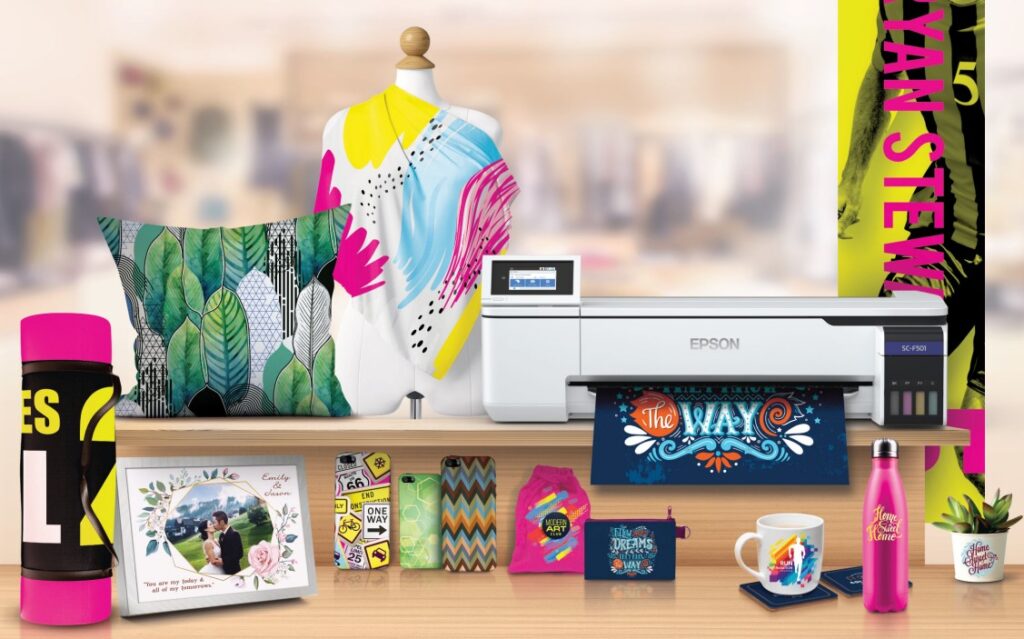 เครื่องสกรีนผ้า เครื่องสกรีนเสื้อ เครื่องสกรียนแก้ว F-Series