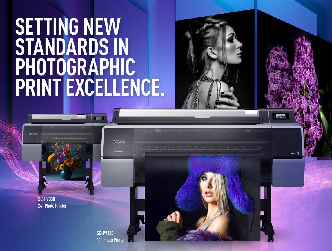Epson SC-P7330 P9330 เครื่องพิมพ์ 10 สี หน้ากว้าง 24 นิ้ว 44 นิ้ว